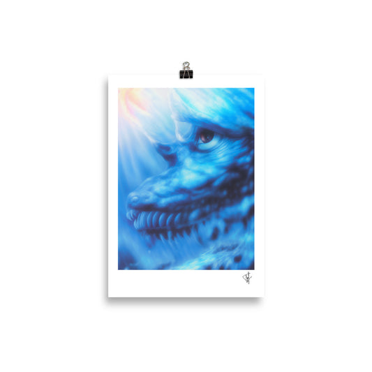 Blue : Big Blue (Small Poster with Signature)