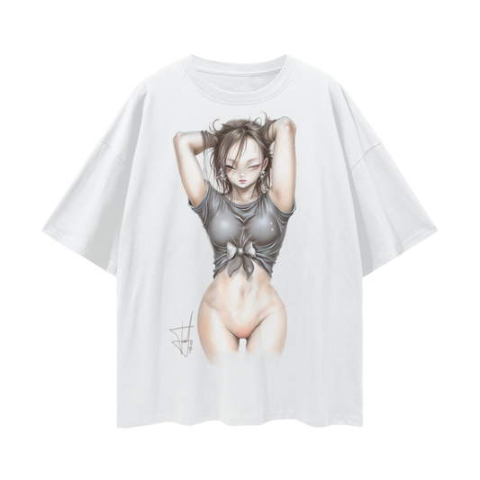 1. Kiki Roland + Nourse With Wound Loose Drop Shoulder T-Shirt (100% cotton)