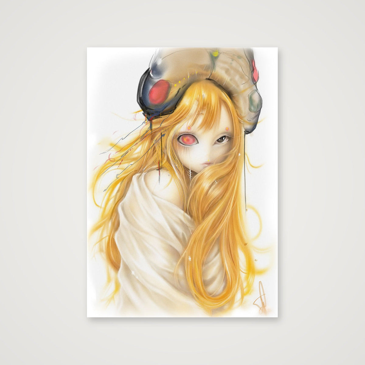 Goldengirl  — A4 (21×30cm, 8×12") Print only
