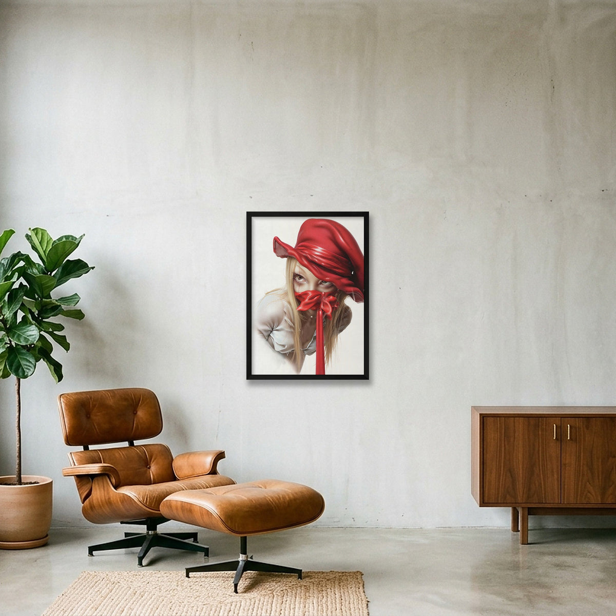 Joanka — 42×59cm, 17×23" Black Frame