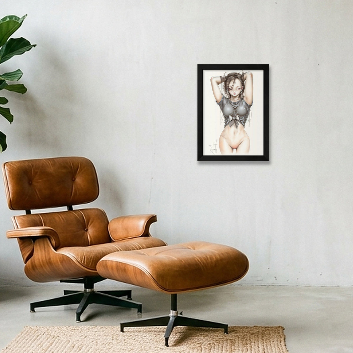 Kim Roling  — A4 (21×30cm, 8×12") Black Frame