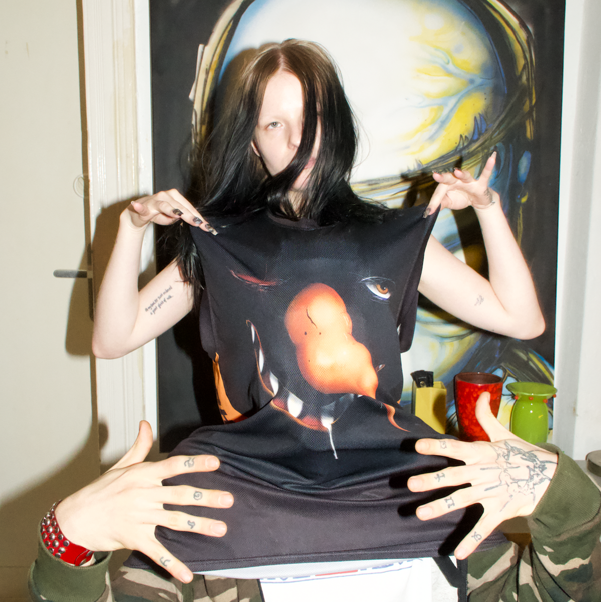 SHADOWPLAYER Shadowman jersey by Tea Strazicic, view 4