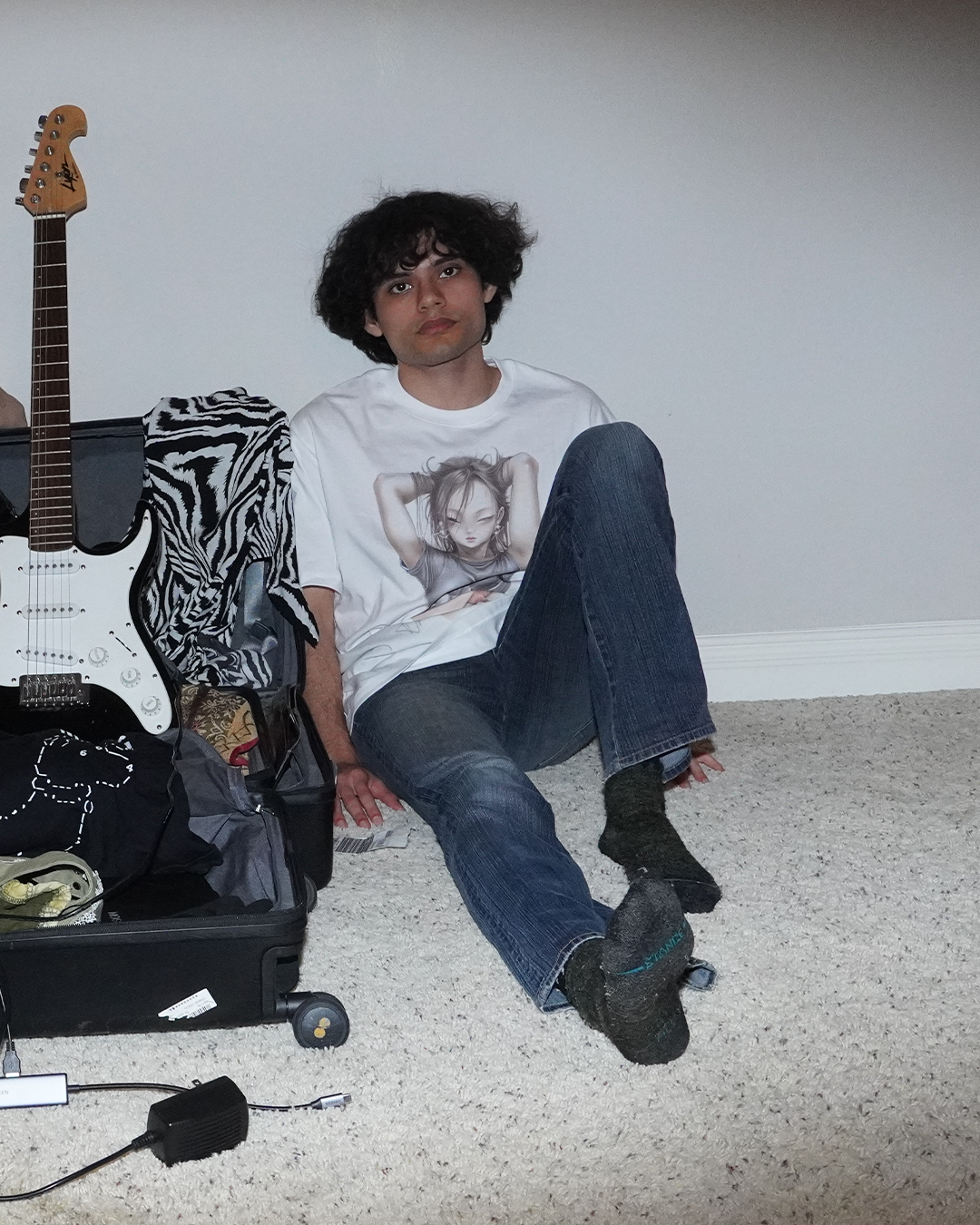 1. Kiki Roland + Nourse With Wound Loose Drop Shoulder T-Shirt (100% cotton)