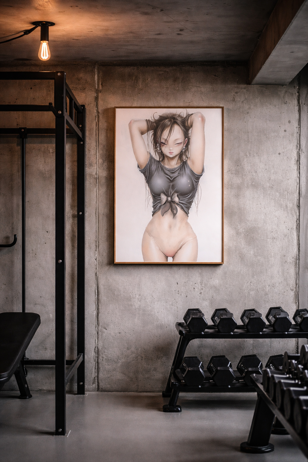 7. Kiki Roland - XL Framed poster