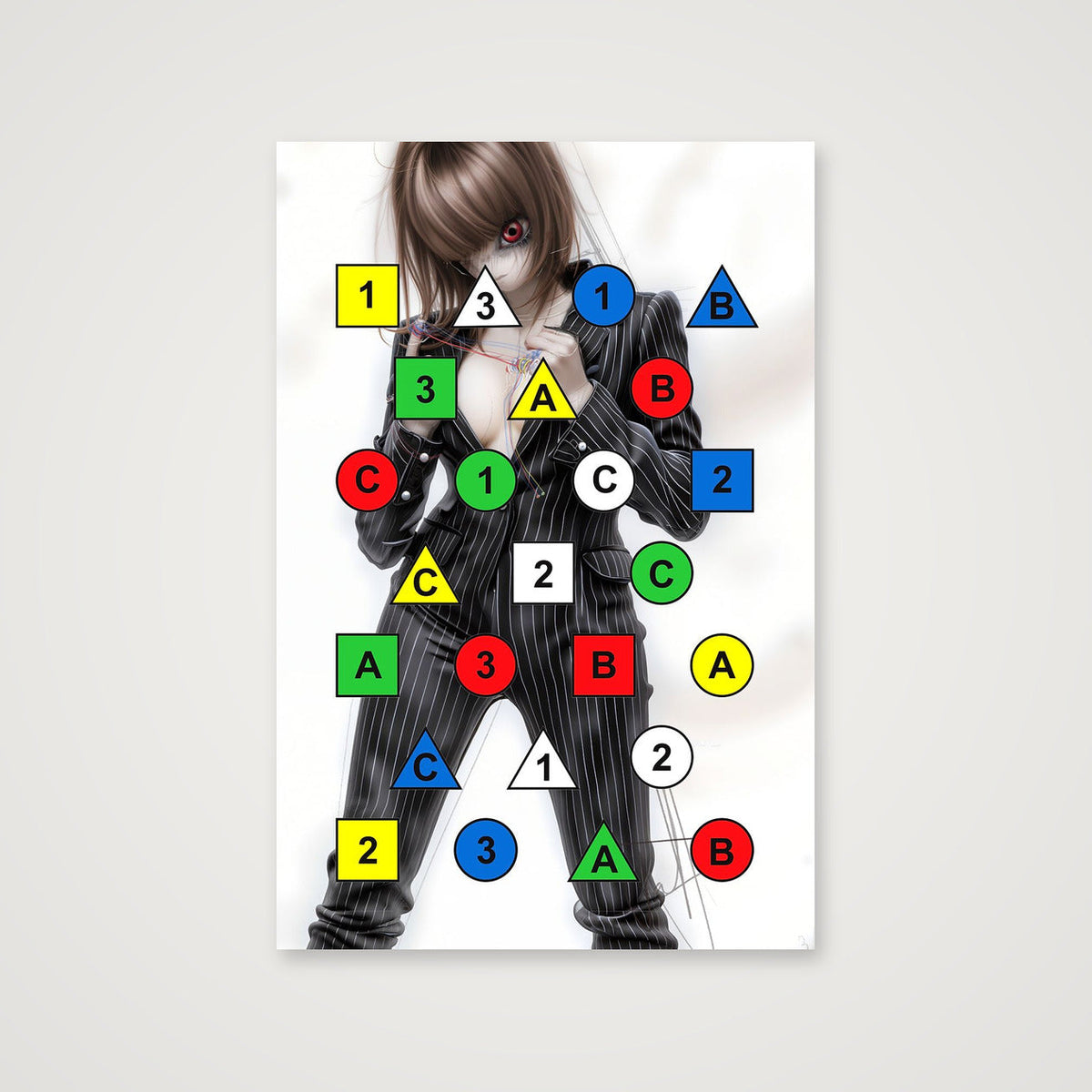 Biz Locked — 40×60cm, 16×24" Print only