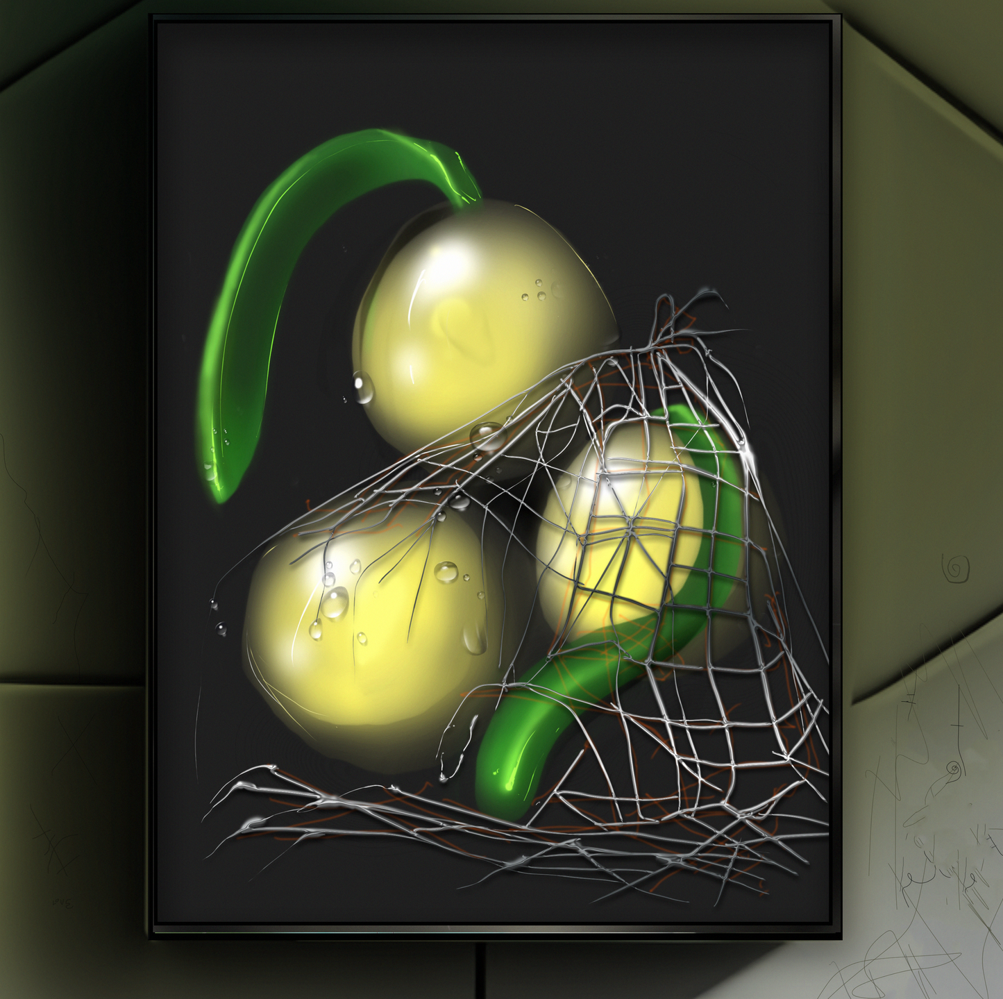 Still life - Lemons constrained